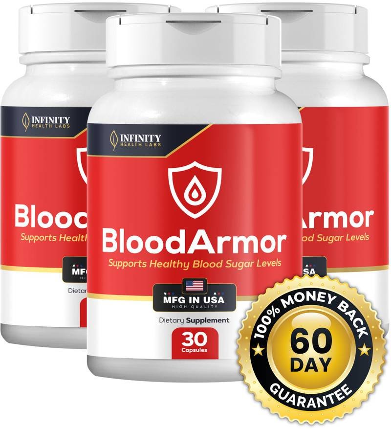 BloodArmor three-bottle package